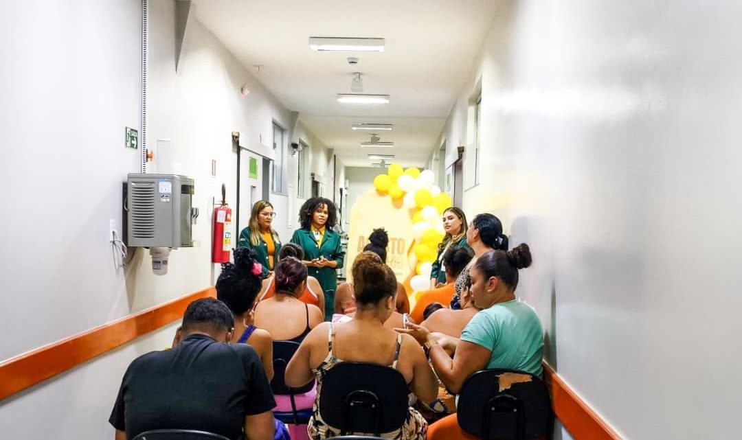 Agosto Dourado: Hospital Regional do Baixo Tocantins promove ação de apoio à amamentação