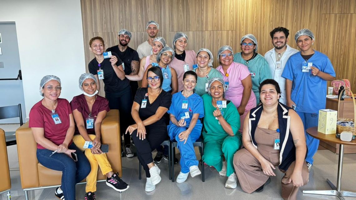 Hospital Regional Materno Infantil de Marabá fortalece cultura de segurança entre colaboradores