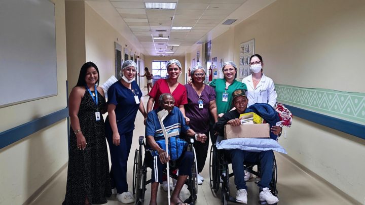 Hospital Abelardo Santos garante alta segura a idoso de 71 anos após 349 dias de internação