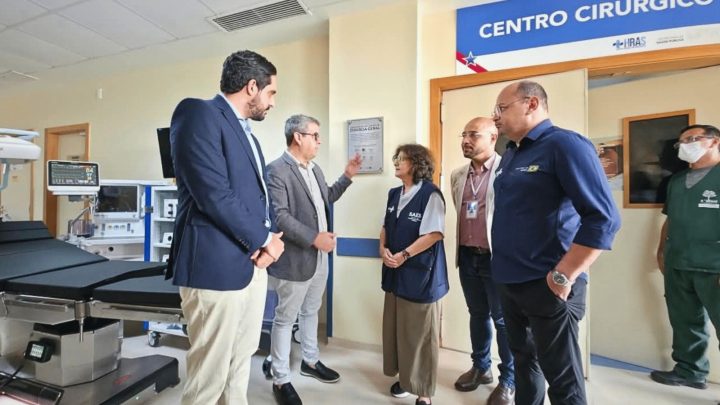 Hospital Abelardo Santos recebe equipamentos do Ministério da Saúde para reforçar o atendimento cirúrgico e diagnóstico