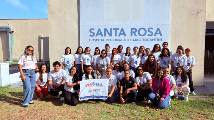 Visita técnica do projeto VER-SUS ao Hospital Santa Rosa fortalece integração entre formação e serviço