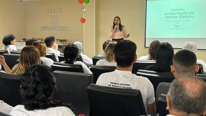 PSRM promove ações e destaca a importância da rotina para uma alimentação saudável