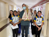 Fé que acolhe: Imagem Peregrina de Nossa Senhora de Nazaré visita o Complexo Hospitalar Regional de Tucuruí