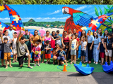 Em Santarém, Natea celebra Dia das Crianças com jogos e brincadeiras no jardim sensorial