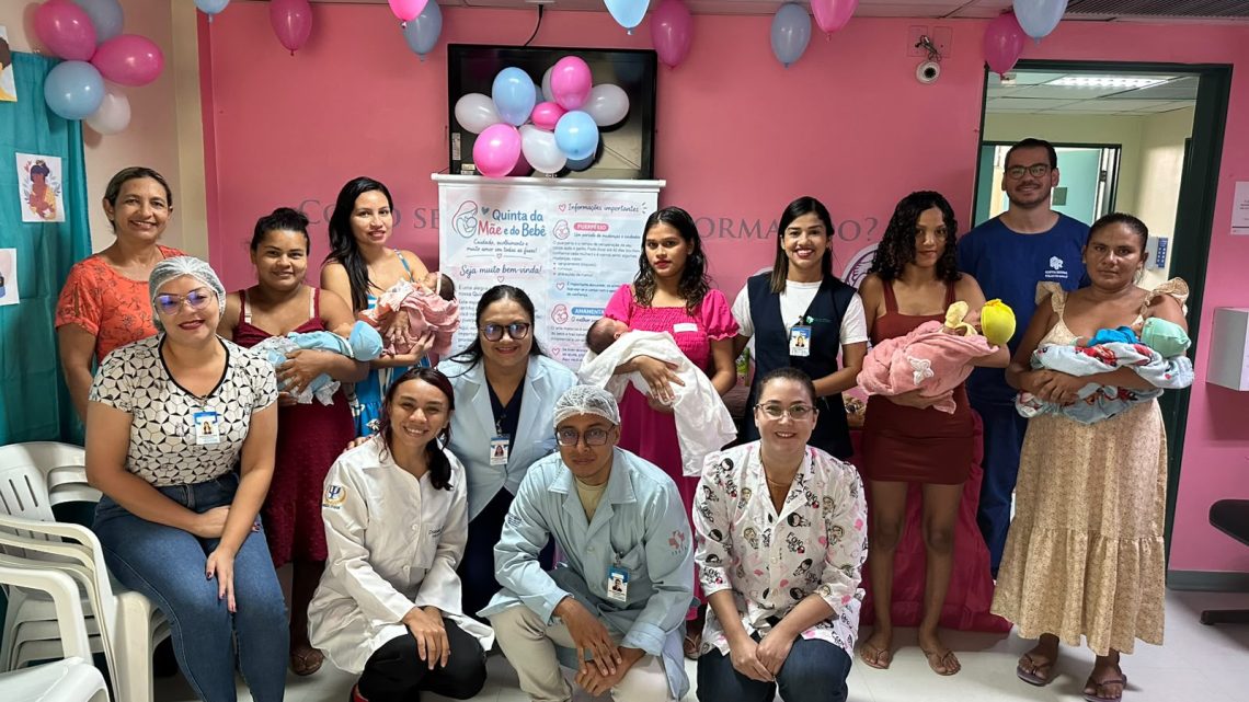 HRPM lança projeto “Quinta da Mãe e do Bebê” para ampliar o acolhimento da puérpera e o recém-nascido