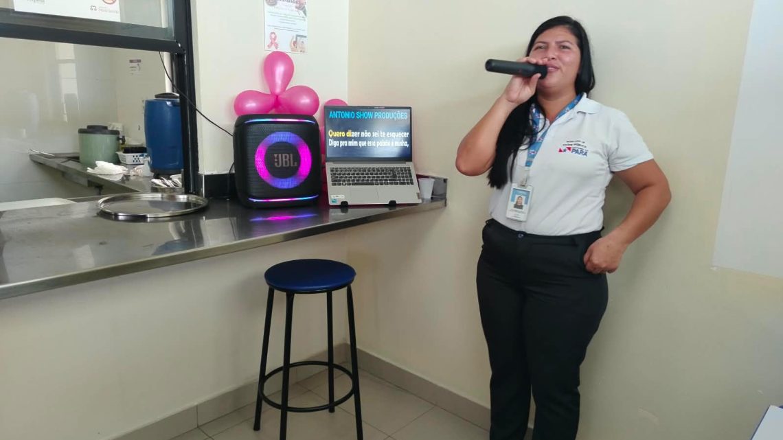 Hospital Regional de Oriximiná realiza atividade do Feijoadaokê